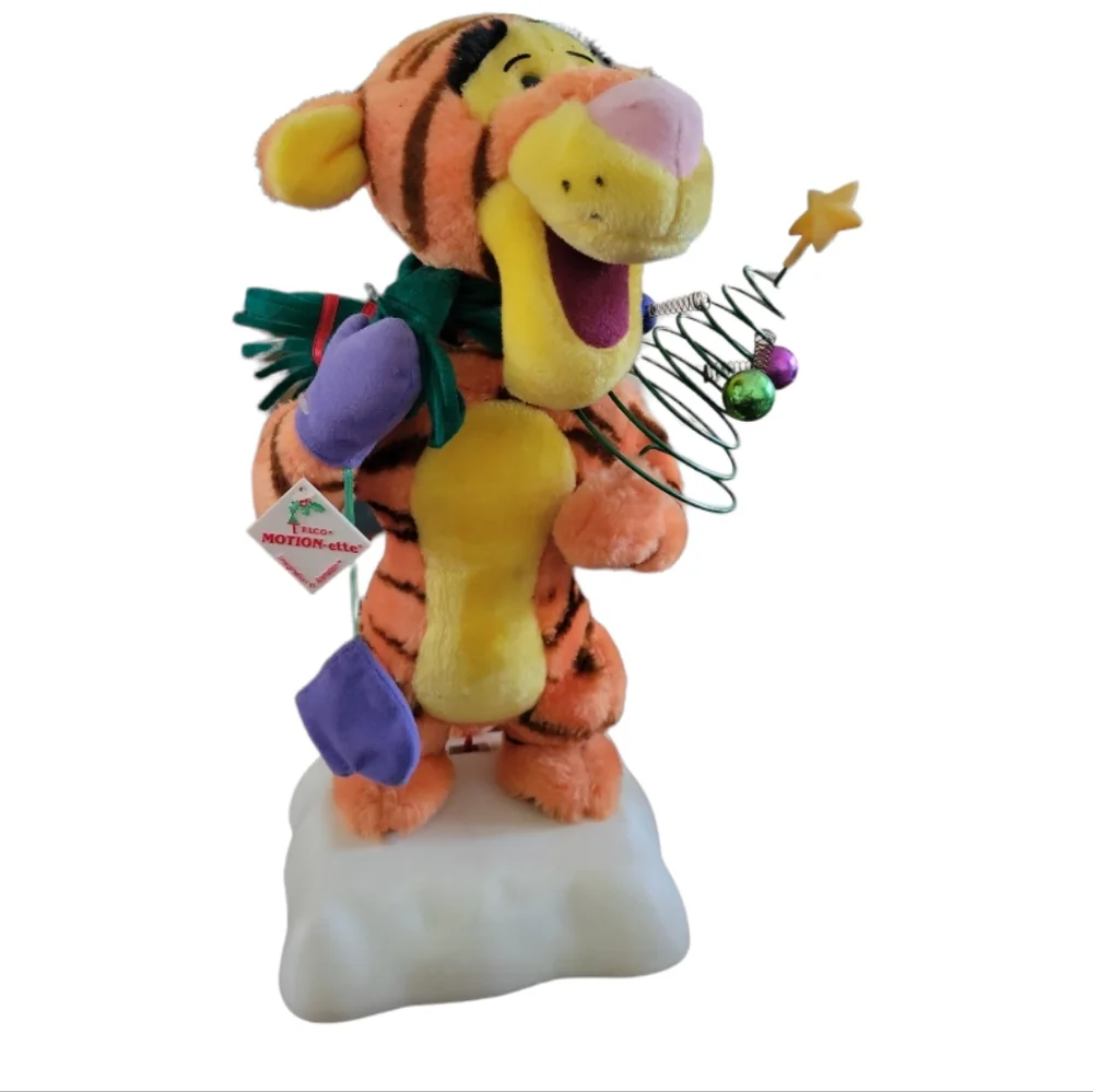 HP 😀 Vtg 1996 16” Telco Tigger Animated Christmas Figure Winnie The Pooh